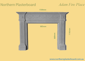 Adam Fire Place